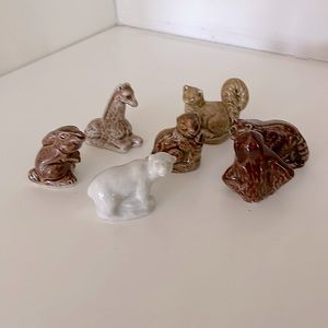 Ceramic Wade Whimsies, 7 total